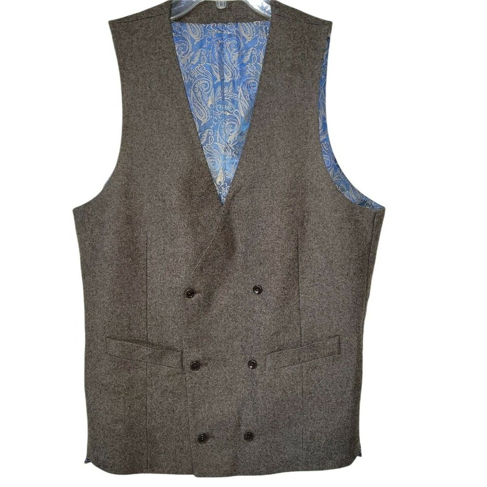 mens wool vest waistcoat